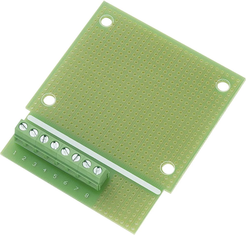 TRU COMPONENTS SU529029 Eksperimentalna ploča Epoksid (D x Š) 82.9 mm x 64.9 mm Raster 2.54 mm Sadržaj 1 ST slika