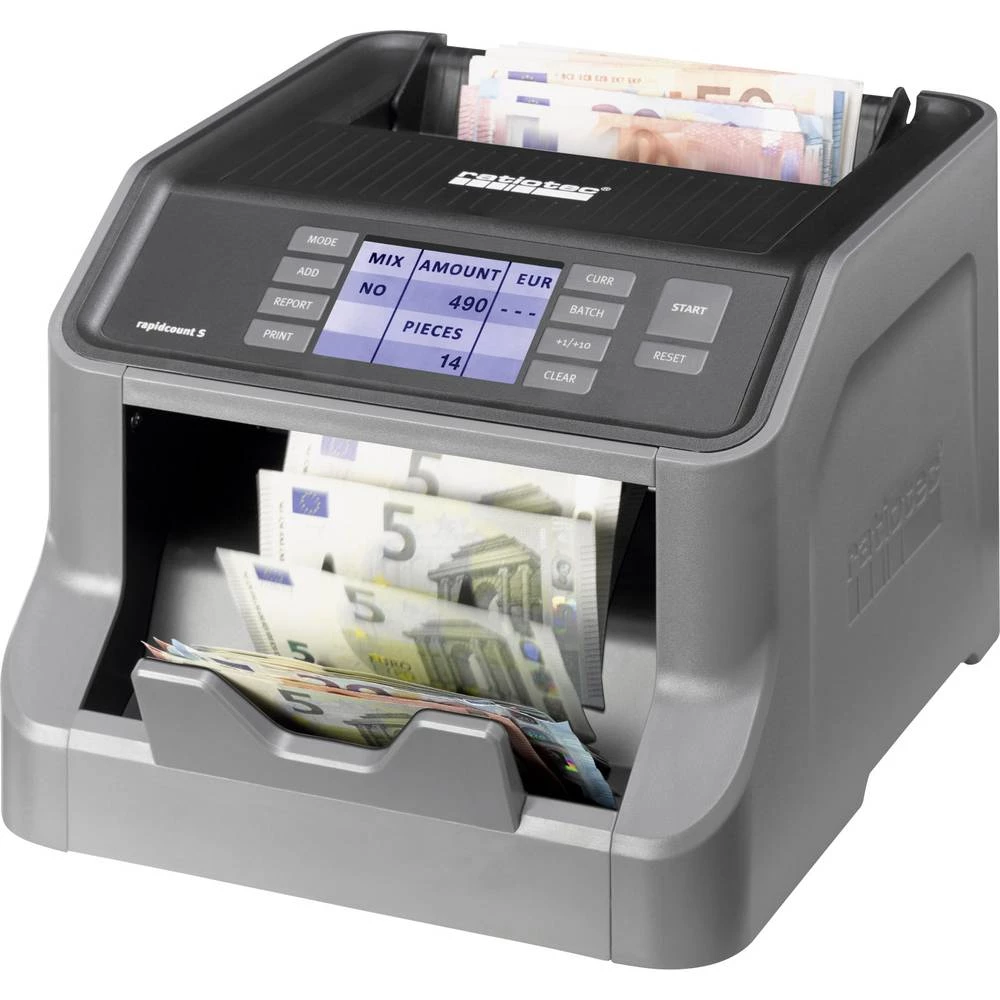 Ratiotec rapidcount S 275 Uređaj za brojenje novca, Uređaj za provjeru novca slika