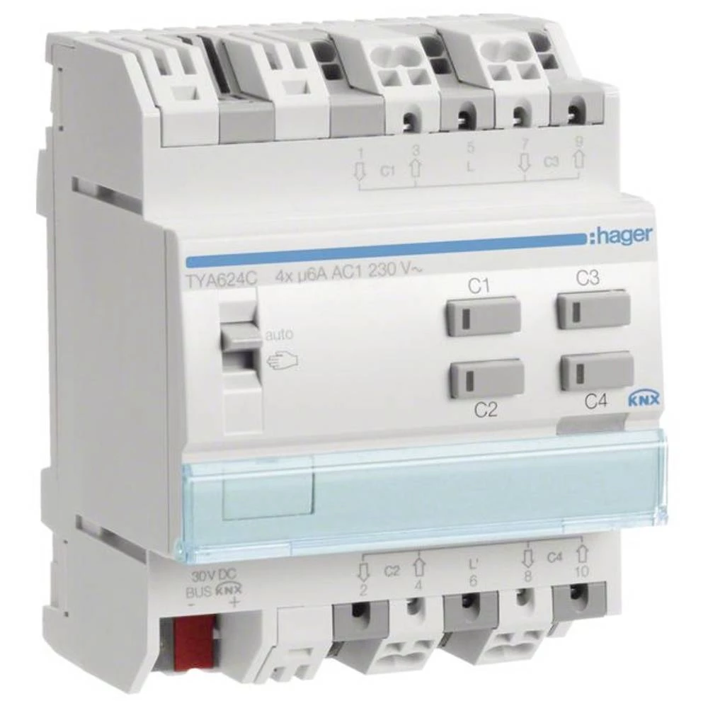 Hager TYA624C upravljanje roletama TYA624C slika