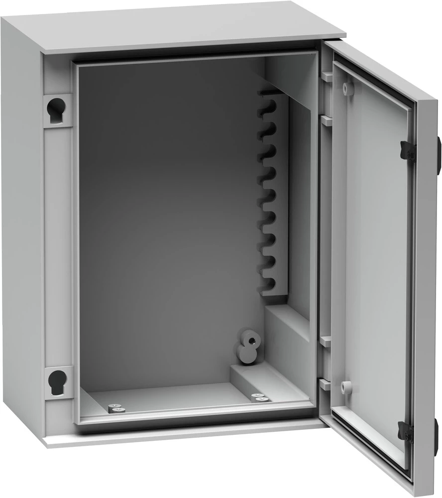 Zidni ormar 215 x 310 x 160 ABS Siva (RAL 7035) Schneider Electric NSYPLM32G 1 ST slika