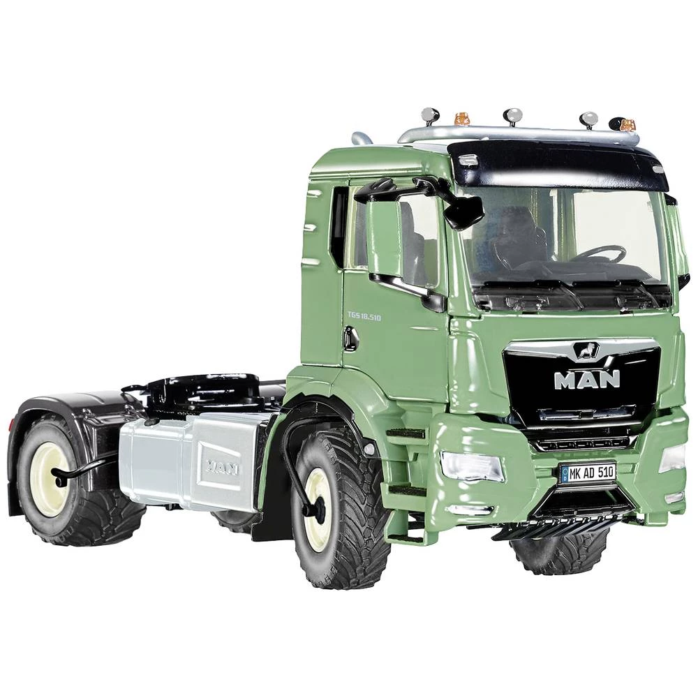 Wiking 0776 50 pruga 1 MAN TGS 2-osovinski traktor Ackerdiesel zeleni slika