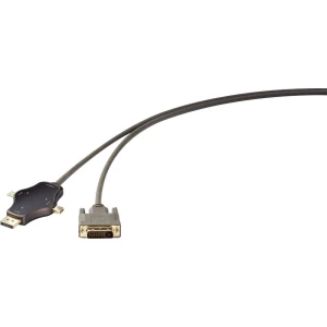 Cable-Sharing Priključni kabel [1x Muški konektor DVI, 24 + 1 pol - 3x Muški konektor Mini DisplayPort, Muški konektor DisplayPo slika
