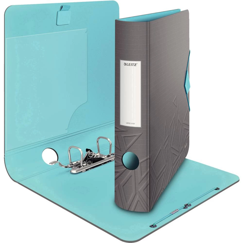 Leitz Mapa Urban Chic DIN A4 Širina hrpta: 65 mm Tamnosiva 2 nosača 11170089 slika