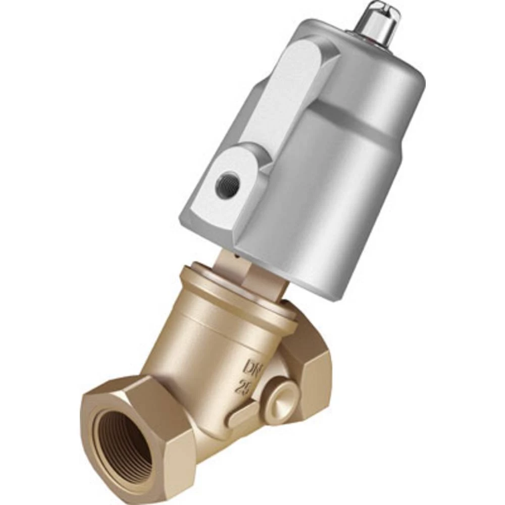 FESTO kutni ventil sjedala 3535824 VZXF-L-M22C-M-A-G112-350-M1-H3ALT-80-16 Materijal kućišta crvena lijev 1 St. slika