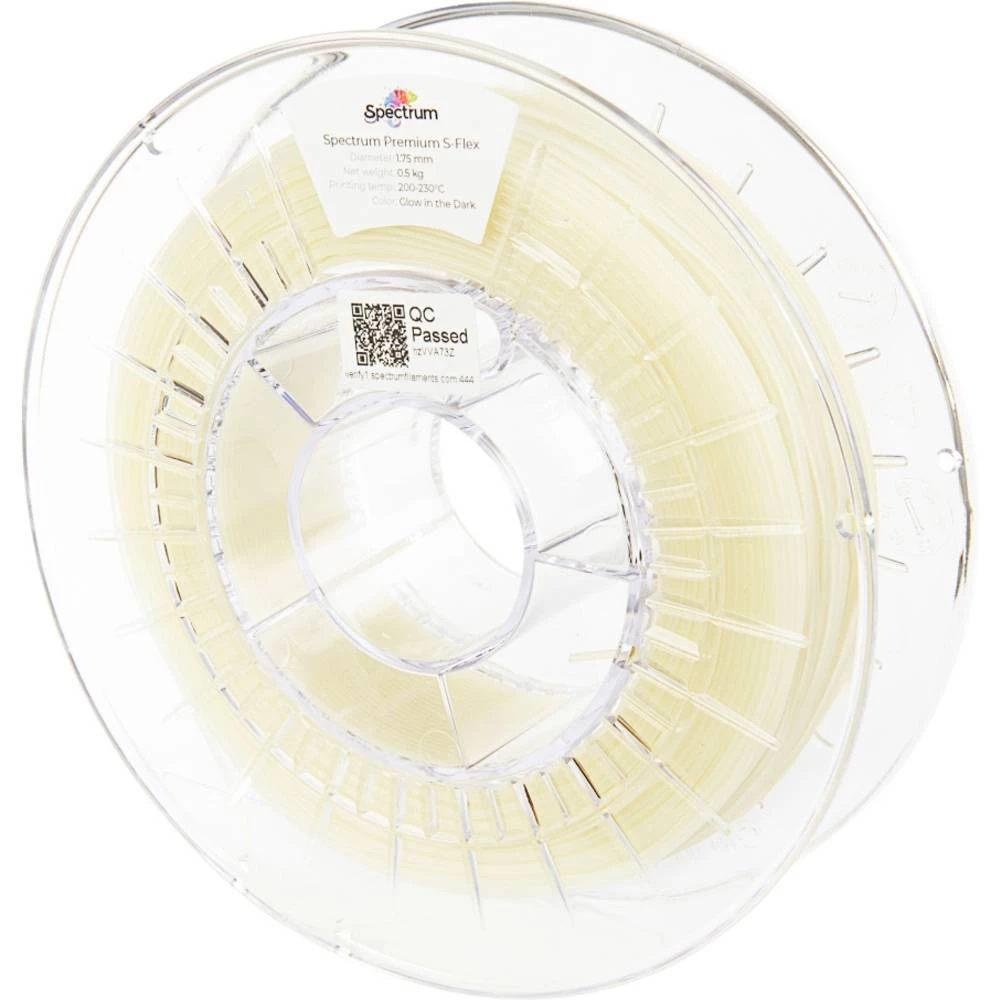 Spectrum Filaments 80470 S-Flex 90A Glow in the Dark 3D pisač filament fleksibilni filament fleksibilan, kemijski otpora slika