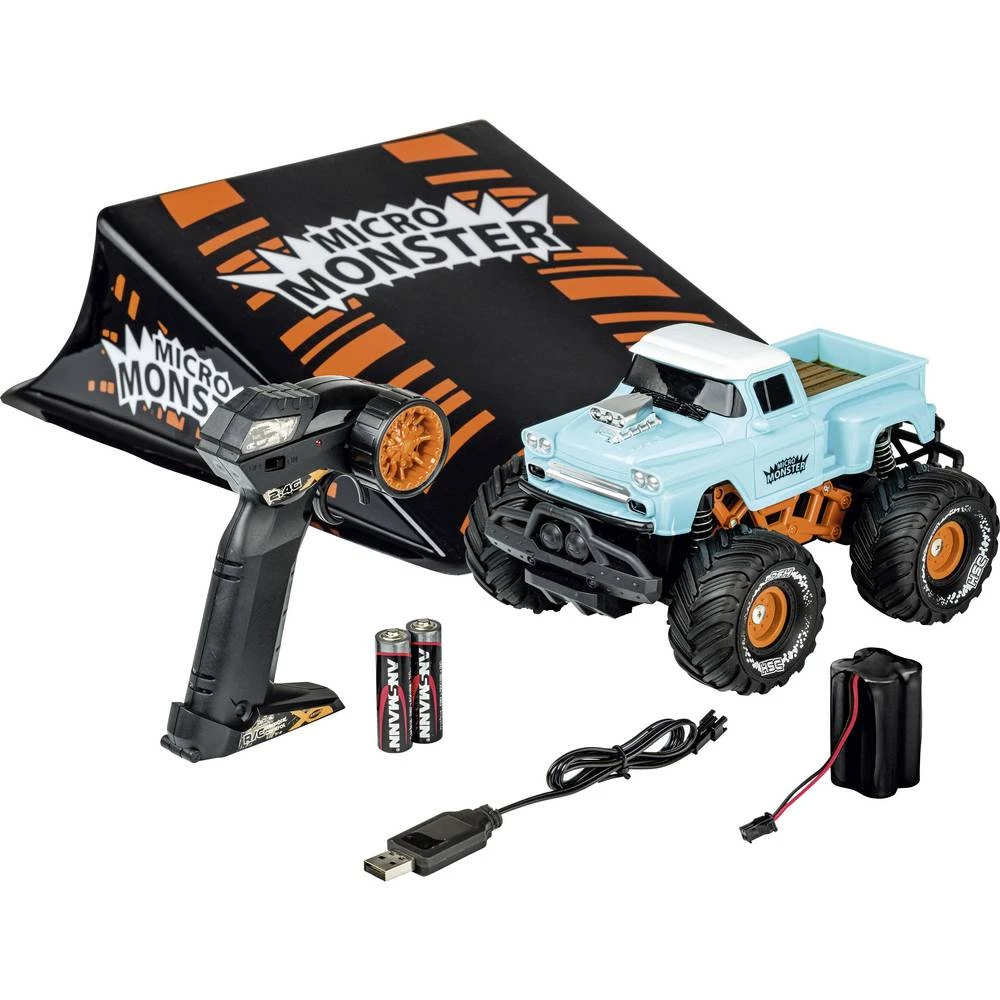 Carson Modellsport Micro Monster s četkama 1:22 rc model automobila električni monstertruck rtr 2,4 GHz slika