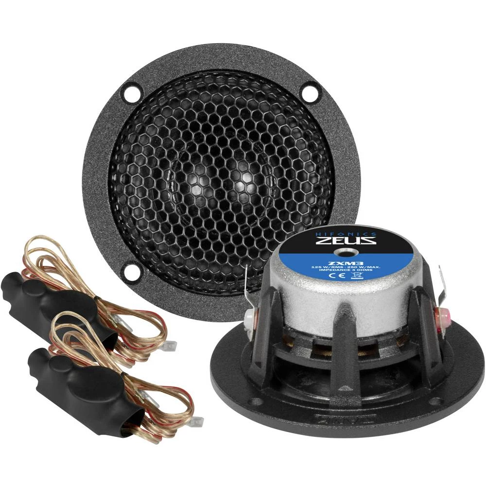 2-sustavski koaksialni zvučnici za ugradnju 250 W Hifonics ZXM-3 slika