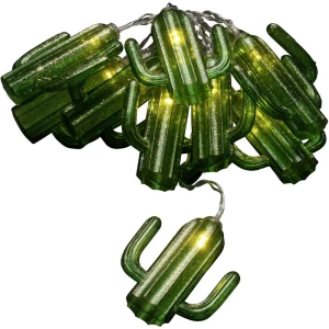 Konstsmide 3127-903 Svjetlosni lanac s motivom Kaktusi Unutra baterijski pogon LED Toplo-bijela Osvjetljena duljina: 1.8 m slika