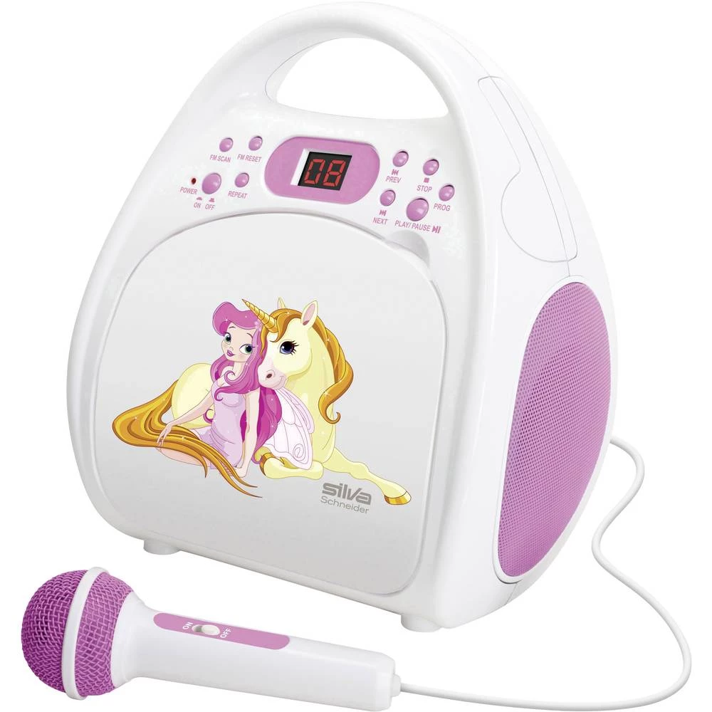 Dječji CD Silva Schneider Kids Play One Uklj. mikrofon Ružičasta slika
