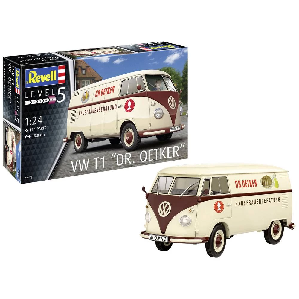 Revell RV 1:24 VW T1 "Dr. Oetker" 1:24 model autobusa slika