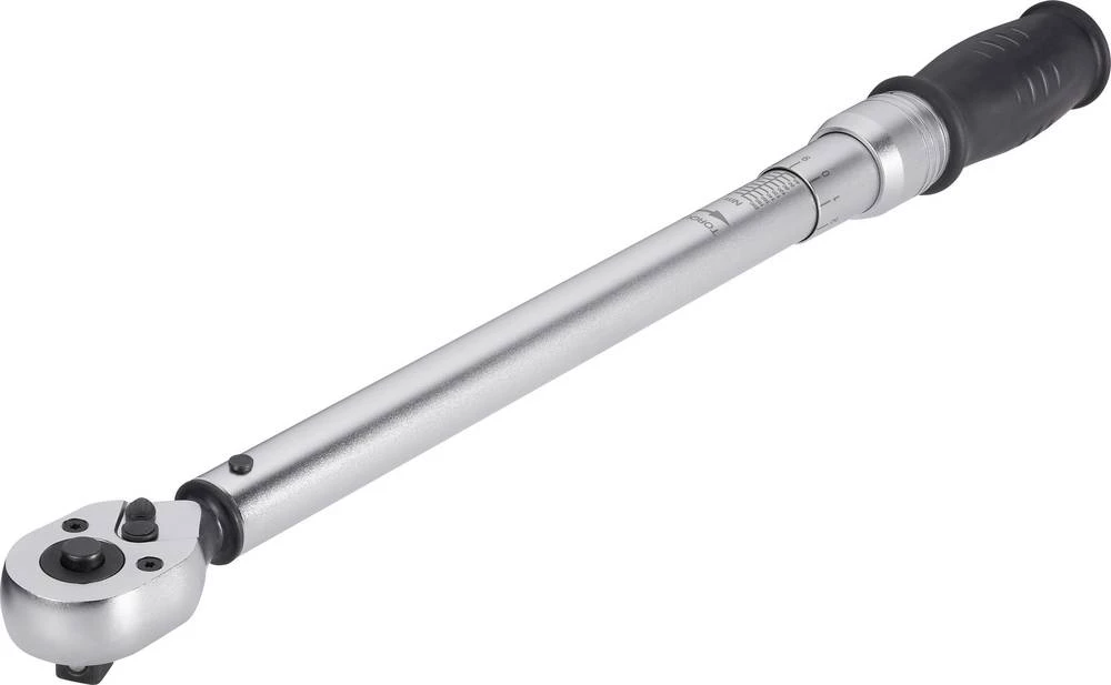 Momentni ključ S preklopnom račnom 1/2" (12.5 mm) 40 - 200 Nm TOOLCRAFT 409436 Kalibriran po ISO slika