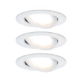 Paulmann 93485 Nova ugrađeno svjetlo 3-dijelni komplet LED LED 19.5 W slika