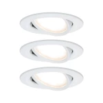 Paulmann 93485 Nova ugrađeno svjetlo 3-dijelni komplet LED LED 19.5 W
