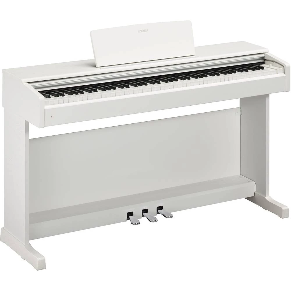 Digital Piano Yamaha Arius YDP-144WH Bijela Uključuje napajanje slika