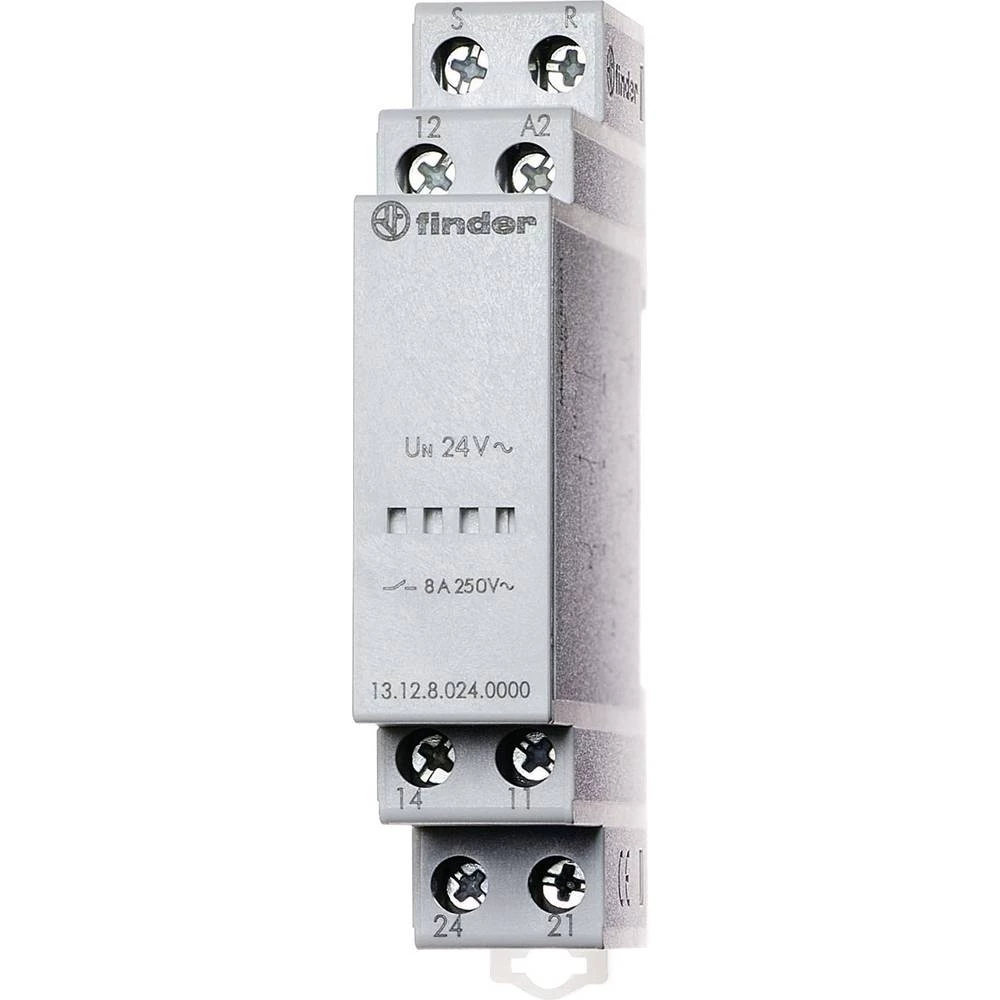impulsni prekidač profilna šina Finder 13.12.0.012.0000 1 zatvarač, 1 prebacivanje 12 V DC/AC    1 St. slika