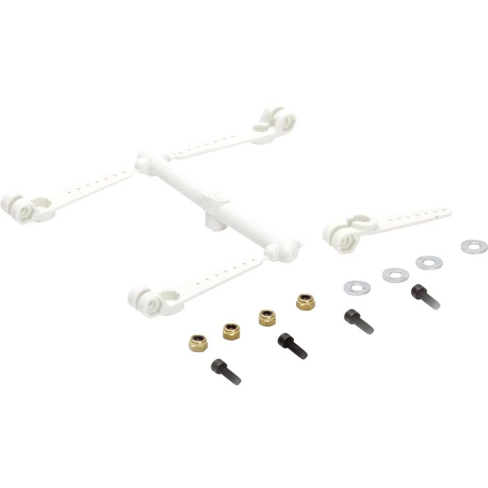 Set plastičnih servo ruka DU-BRO Prikladno za: Futaba servo poluga s vijencem slika