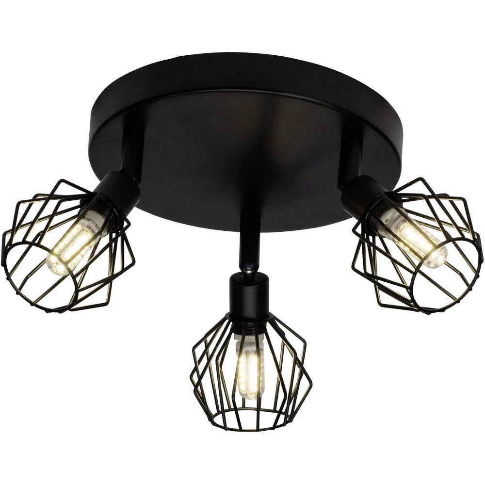 Stropni reflektor LED G9 9 W Brilliant Noris G54134/06 Crna slika