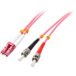LINDY 46355 staklena vlakna svjetlovodi priključni kabel   Multimode OM4 15.00 m