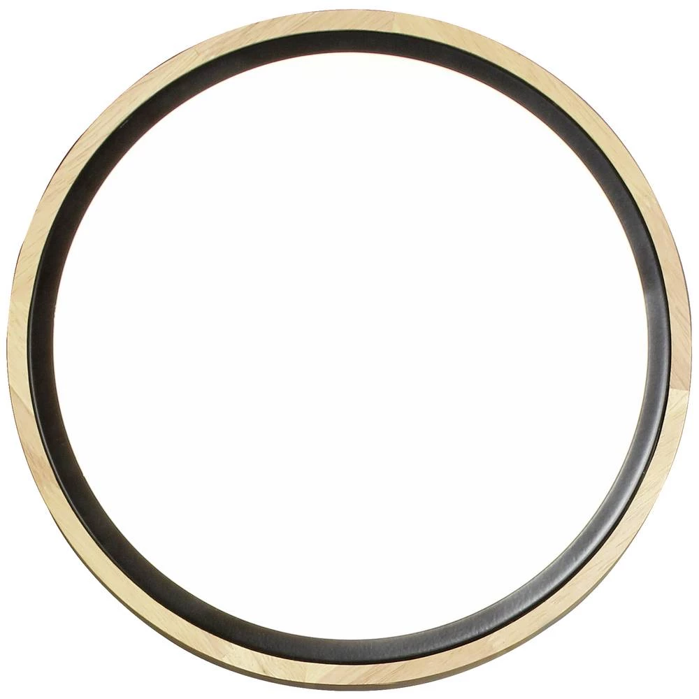 ECO-Light 9070 M WO SOLSTAR LED stropna svjetiljka LED  Energetska učinkovitost 2021: E (A - G) 18 W drvo, crna, vinsko-crvena slika