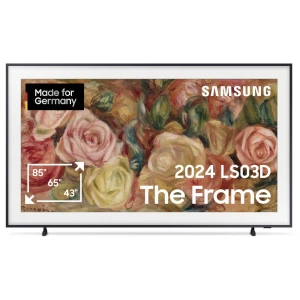 Samsung QLED 4K The Frame LS03D QLED-TV 108 cm 43 palac Energetska učinkovitost 2021 G (A - G) ci+, DVB-T2 hd, WLAN, U slika