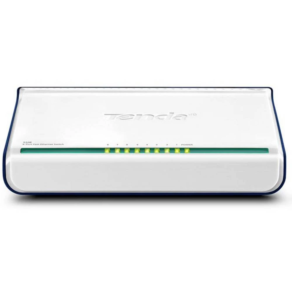 Tenda    S108    mrežni preklopnik    8 ulaza    10 / 100 MBit/s slika