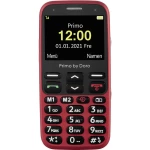 Primo by DORO 368 senior mobilni telefon sos ključ crvena