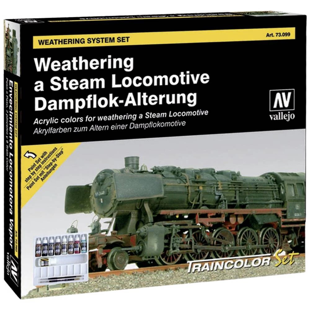Vallejo 73099 boja nijansiranja za modele željeznice  1 Set slika