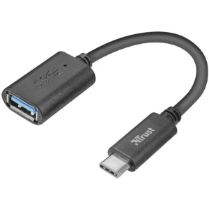 USB 2.0 Adapter [1x Muški konektor USB-C™ - 1x Ženski konektor USB 3.0 tipa B] Crna Trust slika