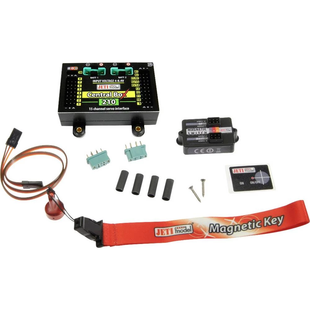 Jeti Central Box 210 baterijska skretnica 4 - 8.4 V slika