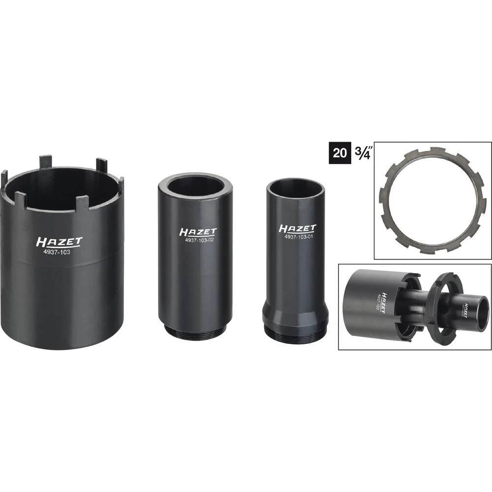 Zapf ključna stopa Hazet 4937-103/3 slika