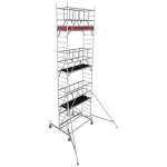 Krause 942159 FahrGerüst aluminij #####Faltgerüst mobilna, #####faltbar Radna visina (maks.): 7.80 m srebrna 181 kg