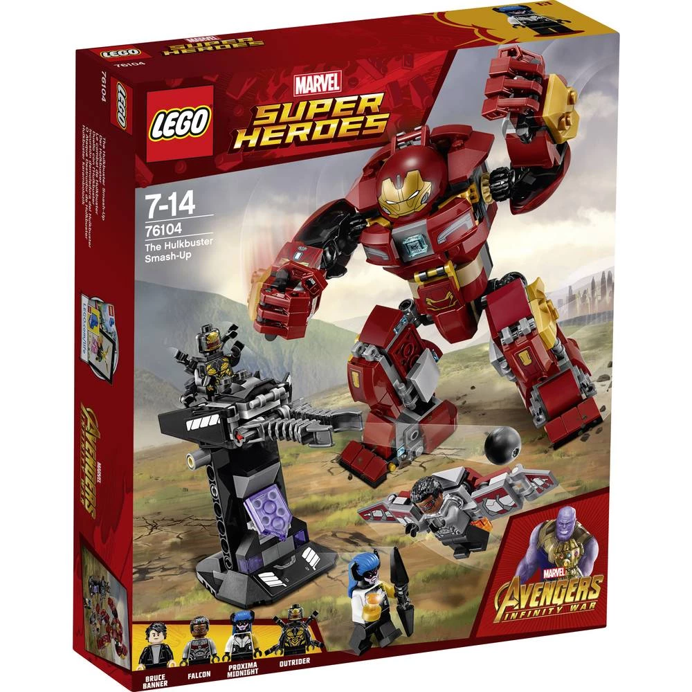 LEGO&reg; MARVEL SUPER HEROES 76104 Hulkbuster slika