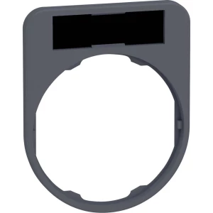 Schneider Electric ZBYF2101 držač pločice za oznaku  (D x Š) 50 mm x 40 mm neobilježeno tamnosiva 10 St. slika
