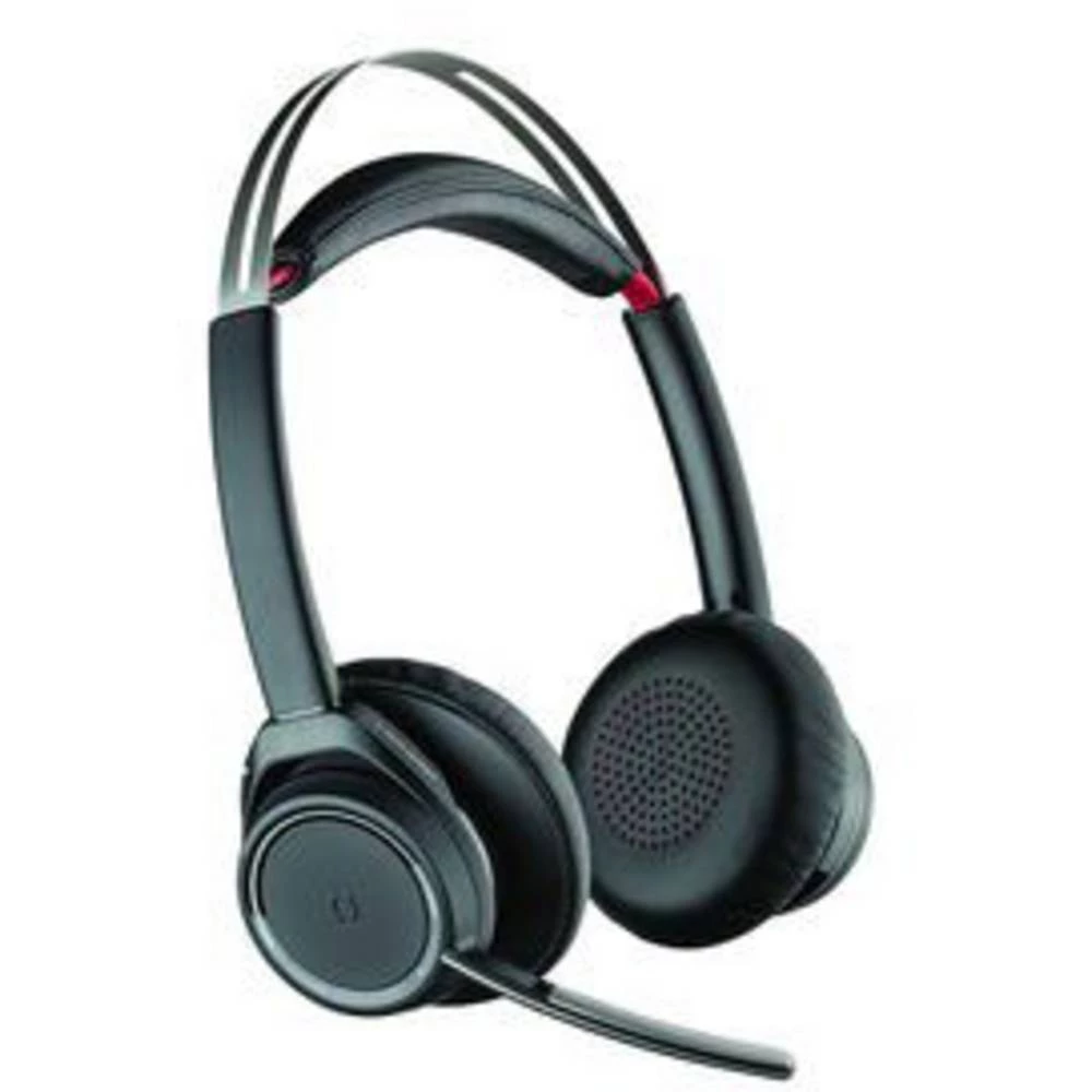 Plantronics Bluetooth Headset Voyager Focus UC (ohne LS) USB-C Telefonske slušalice Bluetooth Bežične, Stereo Na ušima Crna slika