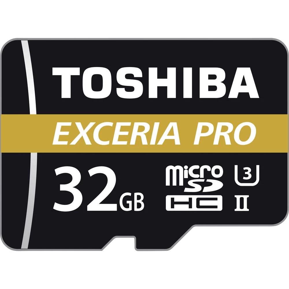microSDHC kartica 32 GB Toshiba EXCERIA&trade; PRO M501 Class 10, UHS-II, UHS-Class 3 Uklj. SD-adapter slika