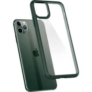 Spigen Ultra Hybrid stražnji poklopac za mobilni telefon Apple iPhone 11 Pro zelena, prozirna slika
