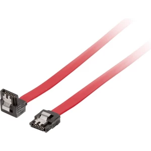 Equip tvrdi disk priključni kabel [1x - 1x SATA] 1 m crvena slika
