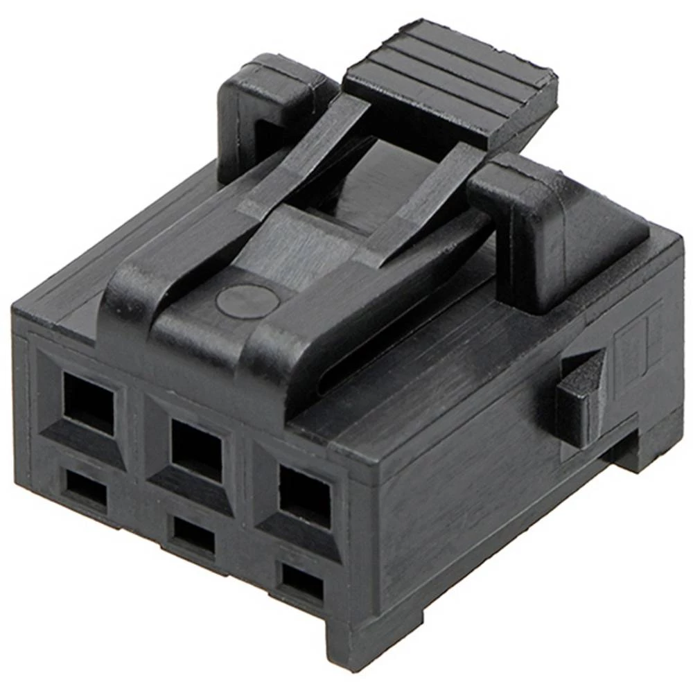 Molex 2078410003 L1NK 250 Receptacle Housing, Single Row, 3 Circuits, UL 94V-0, Black slika