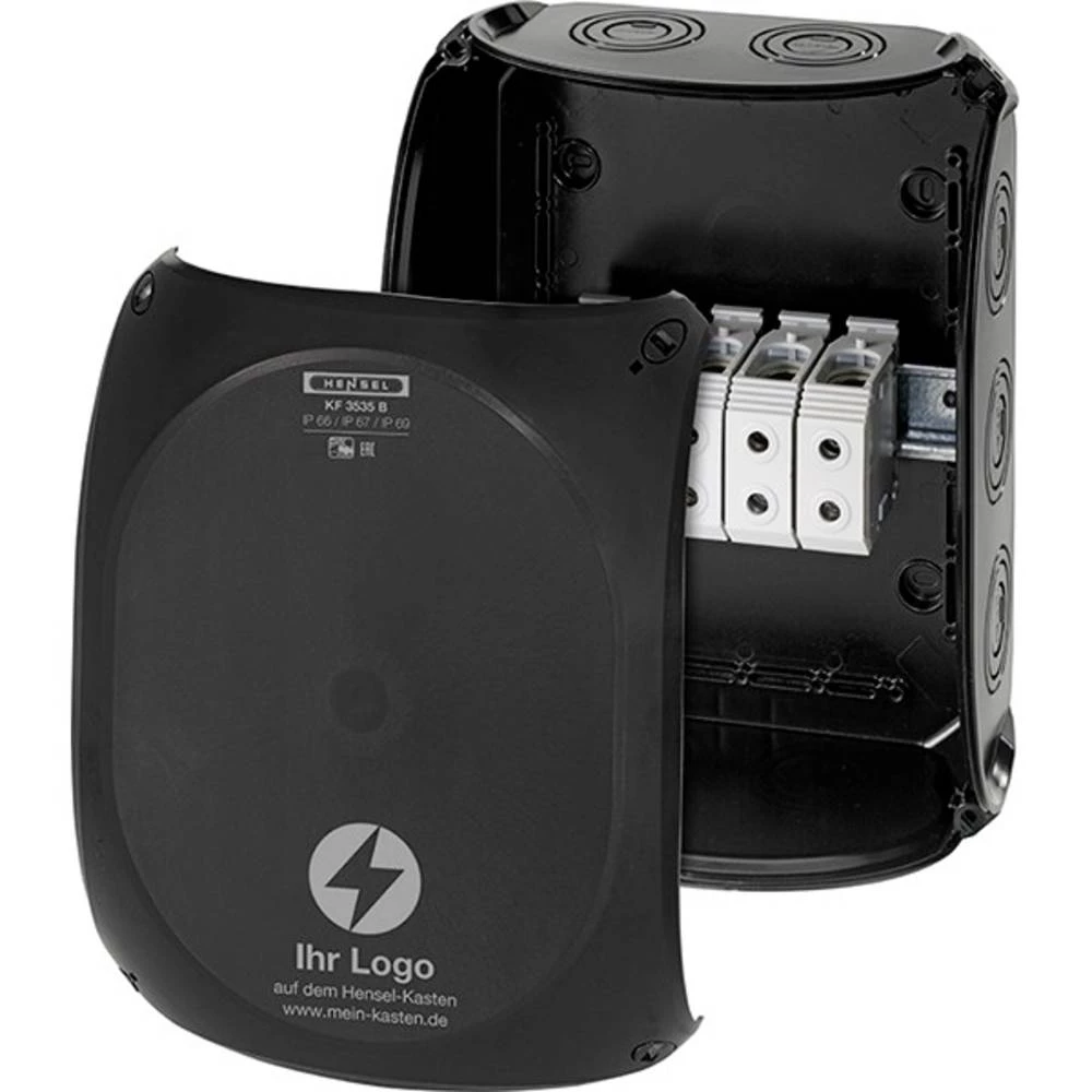 Hensel 62000400 razvodna kutija s vijčanim stezaljkama, otporna na vremenske uvjete, bez halogena (D x Š) 295 mm x 225 mm  1 St. slika