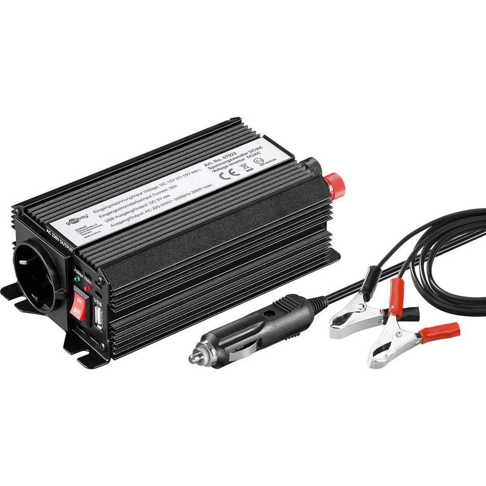 Pretvarač Goobay 67922 300 W 12 V/DC 12 - 13.8 V/DC utikač za upaljač za cigaret slika