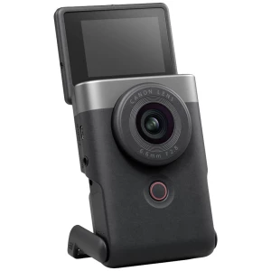Canon PowerShot V10 Vlogging digitalni fotoaparat 15.2 Megapiksela crna stabilizacija slike, Bluetooth, ugrađena baterija, Full HD video slika