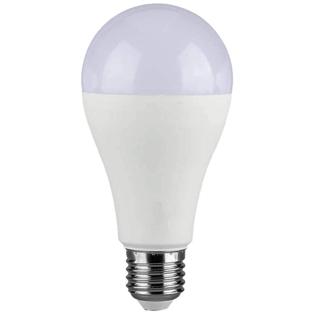 V-TAC 214453 LED Energetska učinkovitost 2021 F (A - G) E27 oblik kruške 15 W = 110 W toplo bijela (Ø x D) 125 mm x 64 m slika