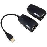 VALUE USB 2.0 nastavak preko RJ45, maks. 50m Value KVM produžetak   crna