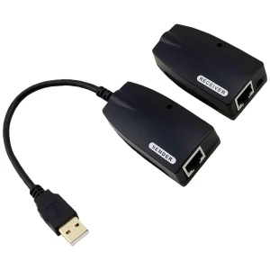 VALUE USB 2.0 nastavak preko RJ45, maks. 50m Value KVM produžetak   crna slika