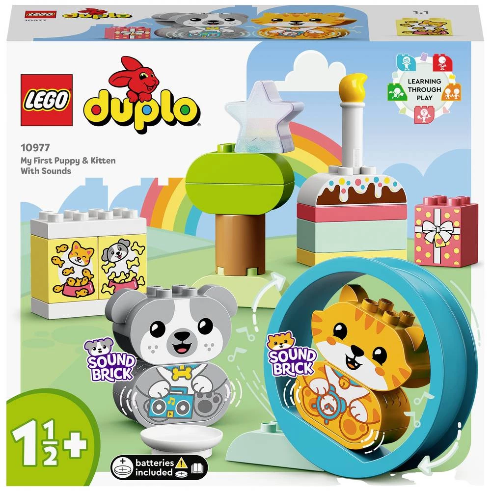 10977 LEGO® DUPLO® Moje prvo štene i mače - sa zvukom slika