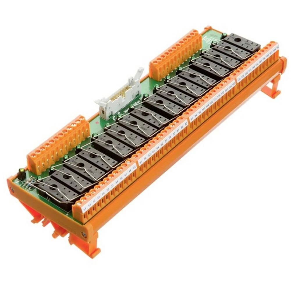 Weidmüller relejna ploča s prikazom, led 1 St.  RSM-16 24V+ BASE Z  24 V/DC slika