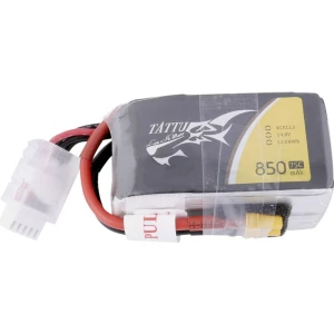 LiPo akumulatorski paket za modele 14.8 V 850 mAh Broj ćelija: 4 75 C Tattu Softcase XT30 slika