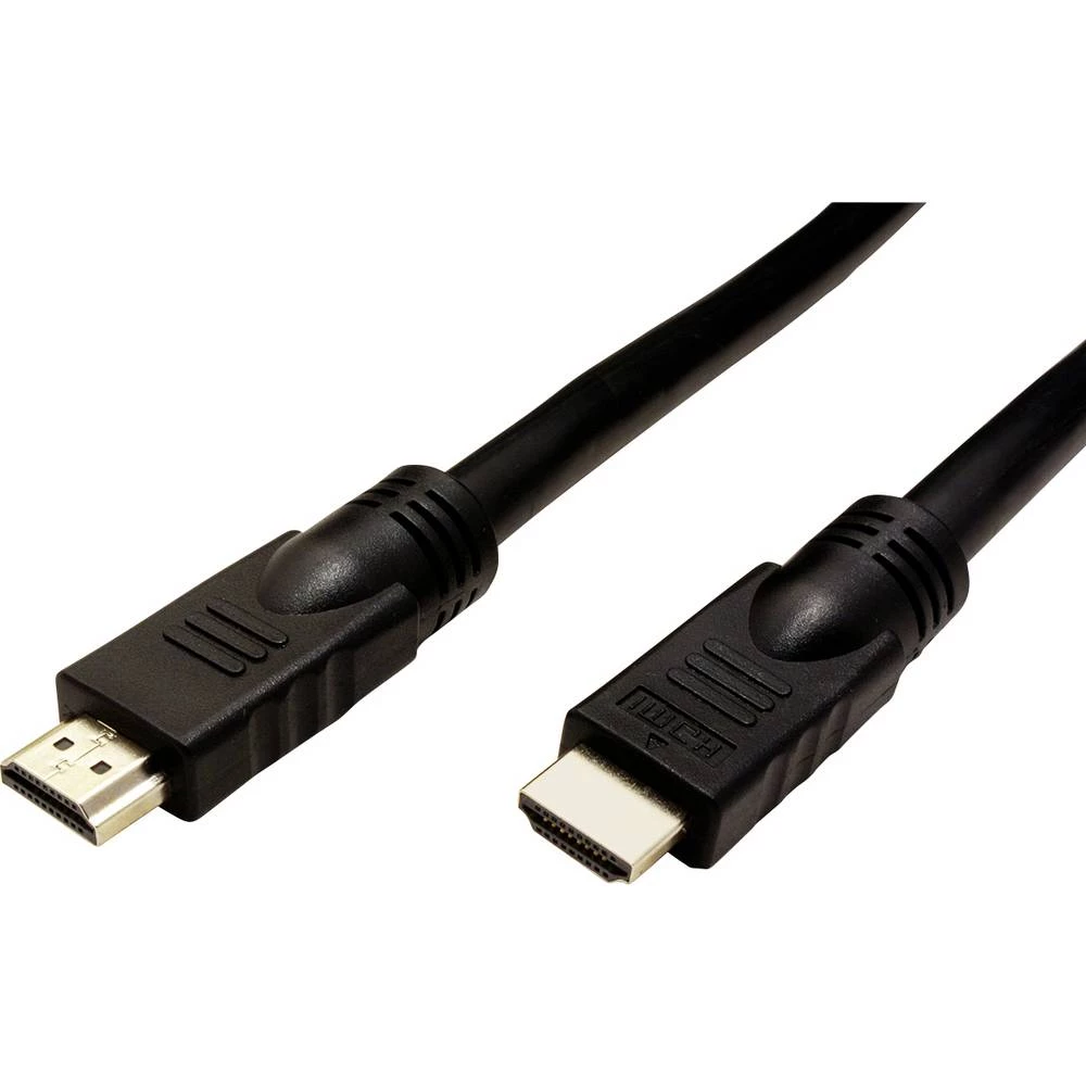 Roline    HDMI    priključni kabel    20.00 m    14.01.3453    sa zaštitom    crna    [1x muški konektor HDMI - 1x muški konektor HDMI] slika