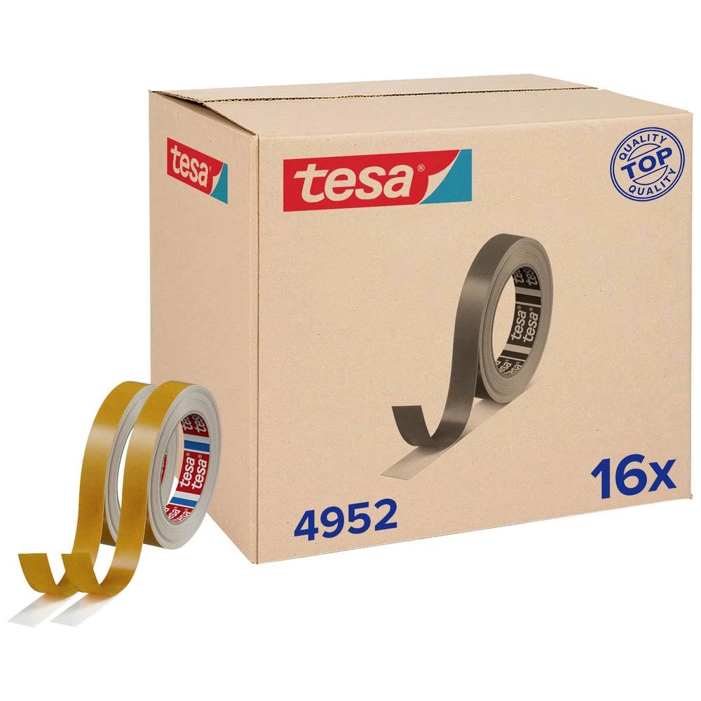 tesa tesafix 4952 04952-00002-00 dvostrana ljepljiva traka tesafix® 4952 bijela (D x Š) 5 m x 19 mm 16 St. slika