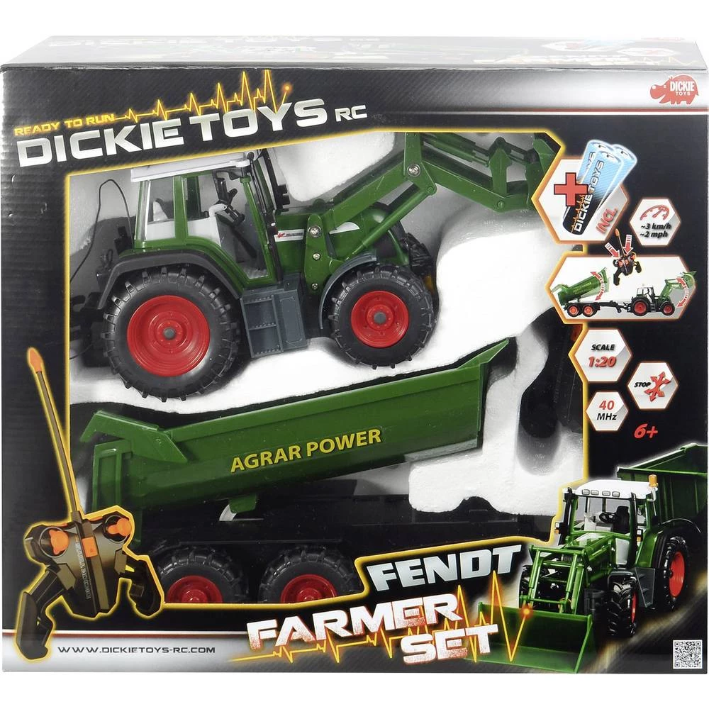 Dickie Toys 201119266 1:20 RC funkcijski model za početnike Električni Poljoprivredno vozilo 2WD Uklj. baterije slika